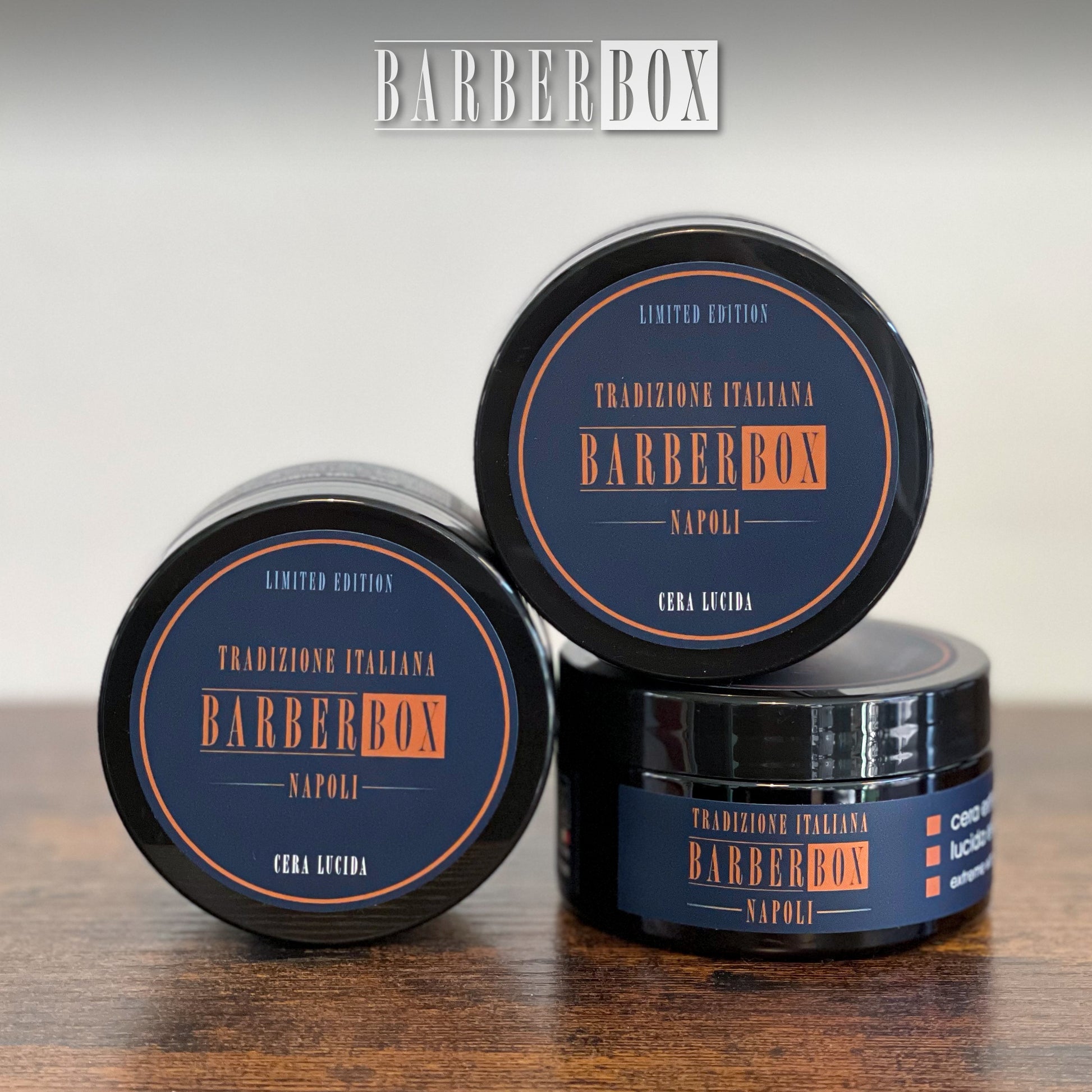 NAPOLI - Cera lucida - Tenuta Extra Forte | 100ml - Barberbox